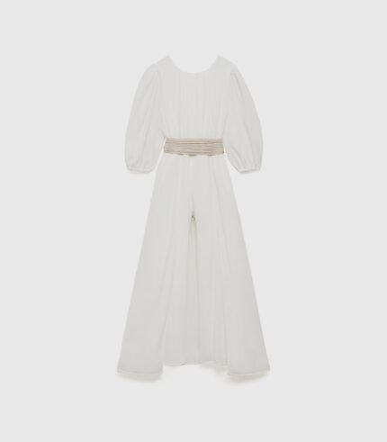 Bow long jumpsuit
