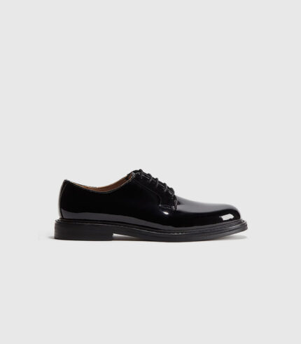 Leather derby shoes